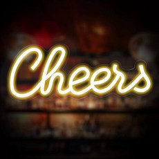 맥주 네온사인 주점 벽면장식 와인바 술집 조명 제품 인테리어 장식, 23.따뜻한 토스트 33x13cm USB