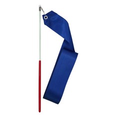 2M 리듬 체조 리본 막대 파랑 블루, 1개