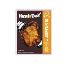 헬스닭 스킨 순살 통다리살 오븐구이 통닭다리살 닭다리살(데리야끼맛) 100g, 10팩