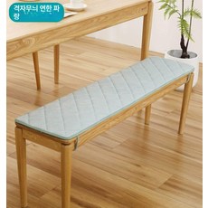 의자 소파 식탁 패드 방석 벤치형 신발장 쿠션 커버 깔개 벤치 직사각형 끈 매트 방석 1개 30*100cm 체크그린 방석 1개 30*100cm × 체크그린, 방석1개30x120cm × 체크그린 × 방석1개30x1