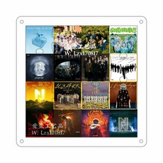 臺灣發貨-INTO1專輯封麵亞剋力拚圖定製粉絲應援創意週邊, 8*8