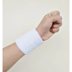 L손목 밴드 스포츠 스웨트 땀 지원 체육관 배구 테니스 용 브레이스 랩, 02 80X100MM, 15 WHITE