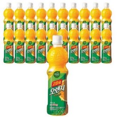 자연은 고칼슘오렌지 페트병 500ml x 20개 업소용 오렌지주스