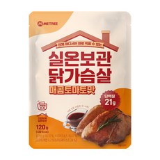 미트리 실온보관 닭가슴살 매콤토마토맛, 120g, 10개, 1구성