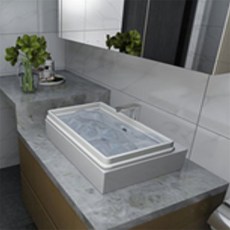 스토어-지유 실리콘 물막이 투명 L자형 3cm 욕실용 OPP포장실리콘물막이