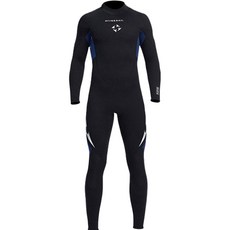 DIVE&amp;SAIL 男士衝浪服 皮膚水肺潛水服 潛水泳衣, 藍色