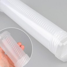 플라스틱 원형 붓통 미술용품 플라스틱붓통 원형붓통