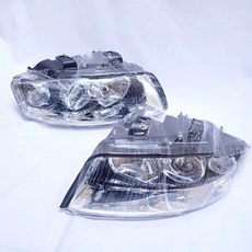 DEPO 奧迪 AUDI A4 汽車大燈 無HID 大燈總成, 1個, A4/左邊/無HID