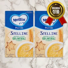 멜린 별 천연 파스타 (5개월 이상), 2개, 320g