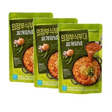 풀무원 의정부식 부대찌개 양념, 150g, 3개