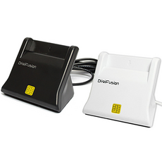 Galileo 伽利略 DigiFusion 直立式晶片讀卡機 RU035, 1個