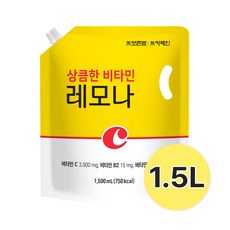 [태웅식품본사] 상큼한비타민 레모나 '하루 한 포 간편한 건강습관' 이제는 물 없이도 레모나! 간편하게 마시는 하루 비타민! 어디서든 누구나!, 1개, 1.5L