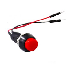 DS-213 푸쉬락 버튼 스위치 노란색 DM4303, 1개