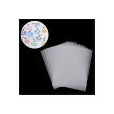 열수축 마술종이 반투명 10매 슈링클스 종이 키링만들기 재료