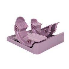 아이워너 듀얼 캐프 풋 종아리 스트레칭보드 아킬레스건 발목 발판 스트레칭 기구, 퍼플