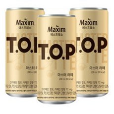 TOP Maxim Master 拿鐵 200ml, 30個