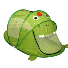 캐보트 유아 텐트 하우스 원터치 놀이텐트, 그린(공룡), 1개