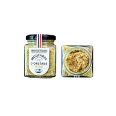 마틴푸레 오를레앙 크리미 머스타드 프랑스 홀그레인 겨자씨 겨자소스, 1개, 200g