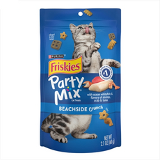 퓨리나 프리스키 파티믹스 고양이 간식, 비치사이드, 60g, 4개