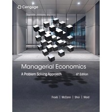 Cengage Managerial Economics 6/E 2023, 1個