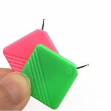 실꿰기 도구 바느질 손쉬운 실끼우기 바늘귀꿰기 용품 반짓고리함 반짇고리세트 핀셋트, 랜덤, 1개