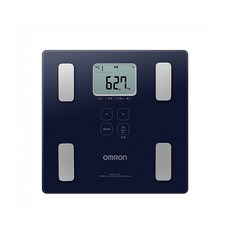 OMRON 歐姆龍 體重體脂肪計 HBF-236 (深藍/白) 體脂計, 1個, 深藍