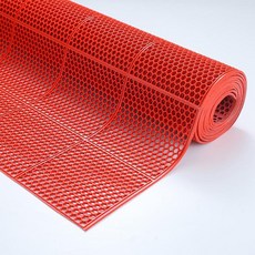 바닥 고무시트 산업용 PVC 롤매트 격자롤 x 벌집
