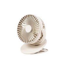 AIRMATE 艾美特 充電風扇 720度旋轉桌夾兩用設計, 桌夾式風扇-茉莉白 / UD705, 茉莉白, UD705