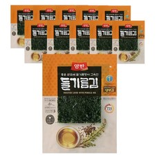 동원 양반김 들기름 전장김 10봉, 10개, 20g(1개)