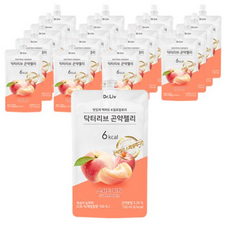 닥터리브 곤약젤리 스위트피치, 150g, 80개