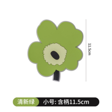 花朵隔熱墊 碗墊杯墊, 綠色小號（兩片裝）