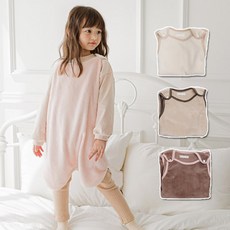 IAMBEBE 兒童柔軟夢夢超細纖維保暖睡眠背心