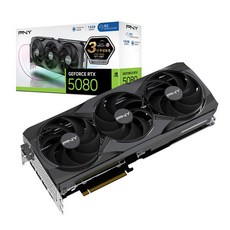PNY 지포스 RTX 5080 D7 OC 16GB Triple Fan 제이씨현, 5080 OC Triple Fan