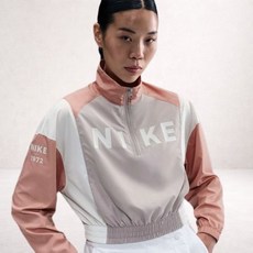 나이키 바람막이 여성 운동복 우븐 경량 쿼터집 아노락 반집업 재킷 IH8479009 봄 가
