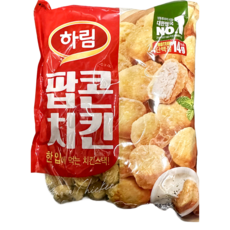 하림 팝콘치킨 1K 업소용 식당용, 1kg, 1