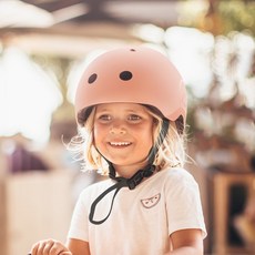 유아헬멧M 로즈 어린이헬멧 킥보드 자전거헬멧, 로즈헬멧M(00790)