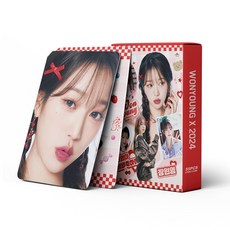 2024신상 아이브 장원영 집합 IVE 포토카드 굿즈 55장