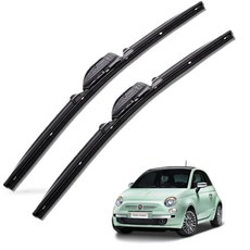 피아트 500 500C 500X 전차종 순정(호환)형 자동차 프리미엄 하이브리드 와이퍼 윈도우브러쉬 1+1세트, 500C-PR600+350mm커넥터B2