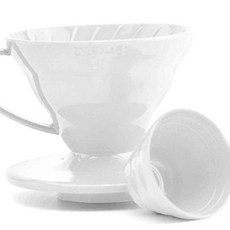 드립퍼 하리오 화이트 컬러 플라스틱 드리퍼 핸드드리퍼 핸드드립퍼