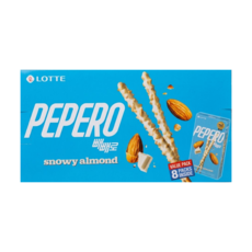 롯데 빼빼로 스노위아몬드, 256g, 1개