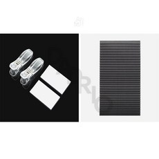 드리오샵 붙이는 블라인드(90x150cm) (그레이) 프라이버시