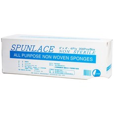 Shanny萱霓美研 一次性乾濕兩用洗臉紗布巾, 1個, 200個裝, 50g