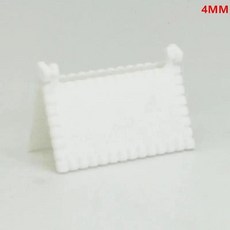 일관된 재봉 가이드 템플릿 간격의 정밀 도구 패브릭 자수 가죽 공예용, 1개, 13. 4mm White