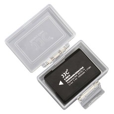 카메라 후지 NP-W126S 캐논 LP-E6 소니 NP-FW50 배터리 보관 투명케이스, BC-1, 1개, BC-1