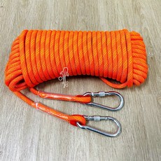 潛鯨 導潛繩 10mm 下潛繩 自潛浮球專用繩索 安全繩 靜力繩 導潛繩 浮水繩 潛水 登山, 橘色