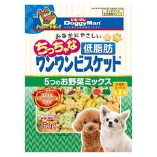 Doggyman 犬用低脂蔬菜消臭餅乾 450g, 1個, 4#【分裝】低脂五蔬果消臭餅乾 35g