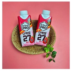 오리온 닥터유 프로 단백질 드링크 딸기, 2개, 250ml