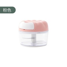 手動拉蒜器 搗蒜器 壓蒜器 打蒜器 攪蒜器 家用 蒜蓉 蒜末 打蒜器 蒜泥神器, 粉色, 1個
