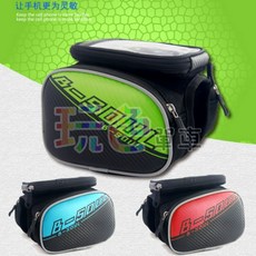 【B-SOUL 上管包】 手機包 可觸控 5.5寸 IPHOME 專用 碳纖紋 pokemon go