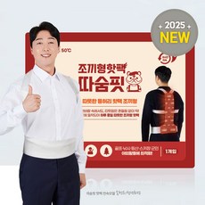 손헌수의 조끼형 입는 핫팩 따숨핏! 등 허리 방한용품 야외활동 캠핑 현장 낚시 골프 택배 혹한기 군인 겨울 보온 조끼 1매 220g, 1개